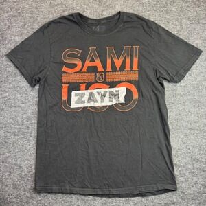 WWE Sami Zayn Bloodline T-Shirt Mens Large Black Sami Uso Wrestling Graphic Tee
